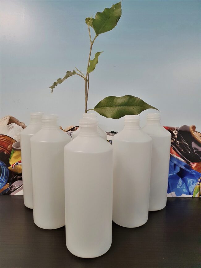 500ml HDPE bottle 30% PCR